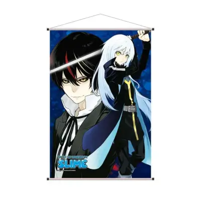 That Time I Got Reincarnated As A Slime Rimuru & Diablo Wallscroll