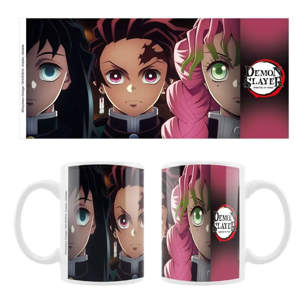demon slayer tanjiro mitsuri & muichiro mug