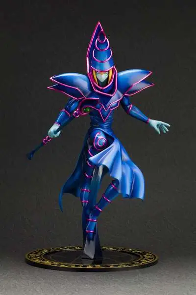 yu-gi-oh! dark magician artfxj statue