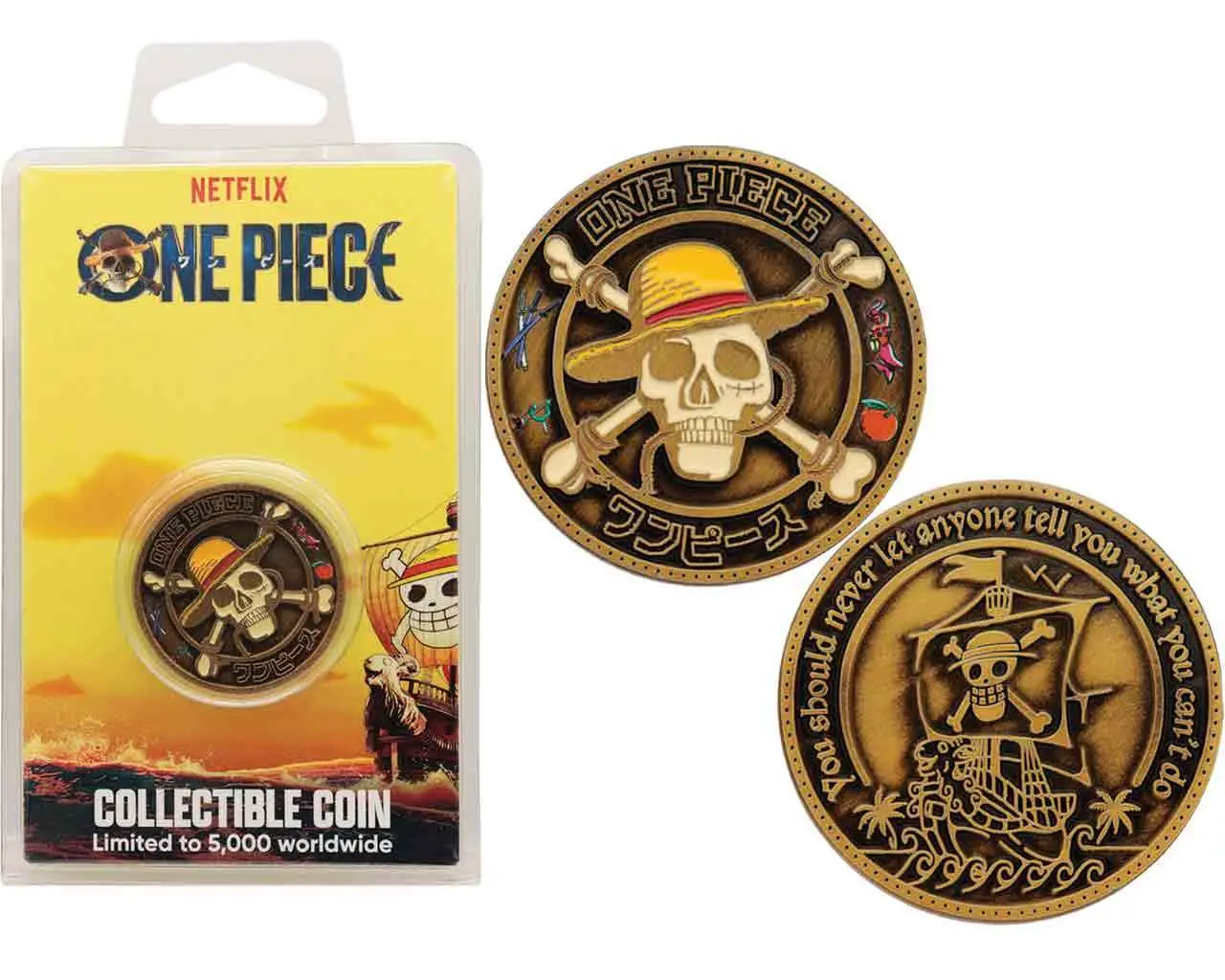 one piece - limited edition coin