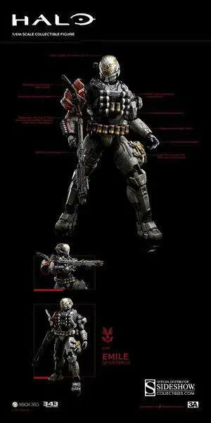 halo 12" emile spartan iii af