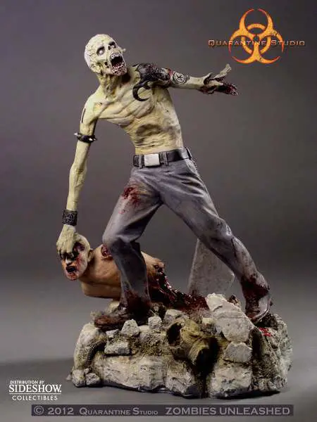 zombie unleashed otto the punk statue