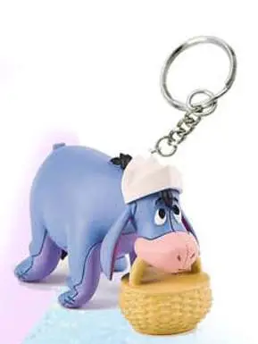 eeyore pvc keychain
