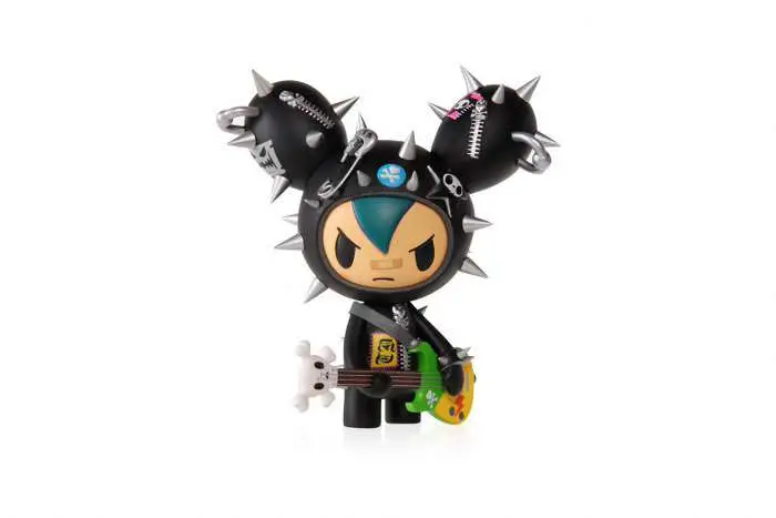 cactus rocker teal pvc figure