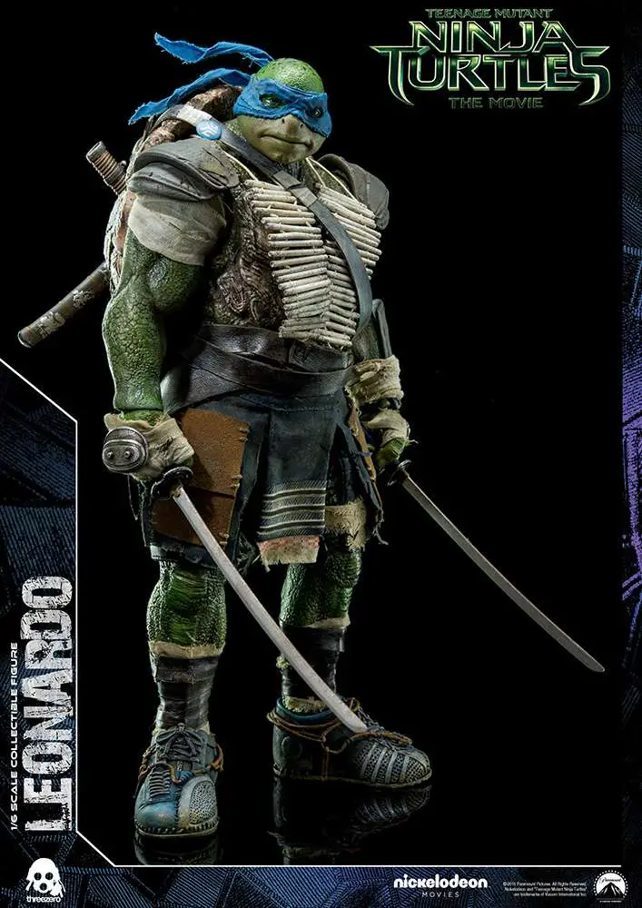 tmnt movie 12" leonardo af