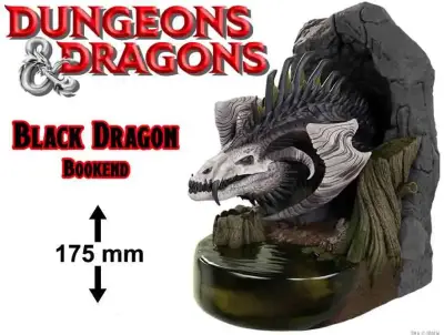 Dungeons & Dragons - Black Dragon Bookend