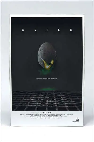3d movie poster alien