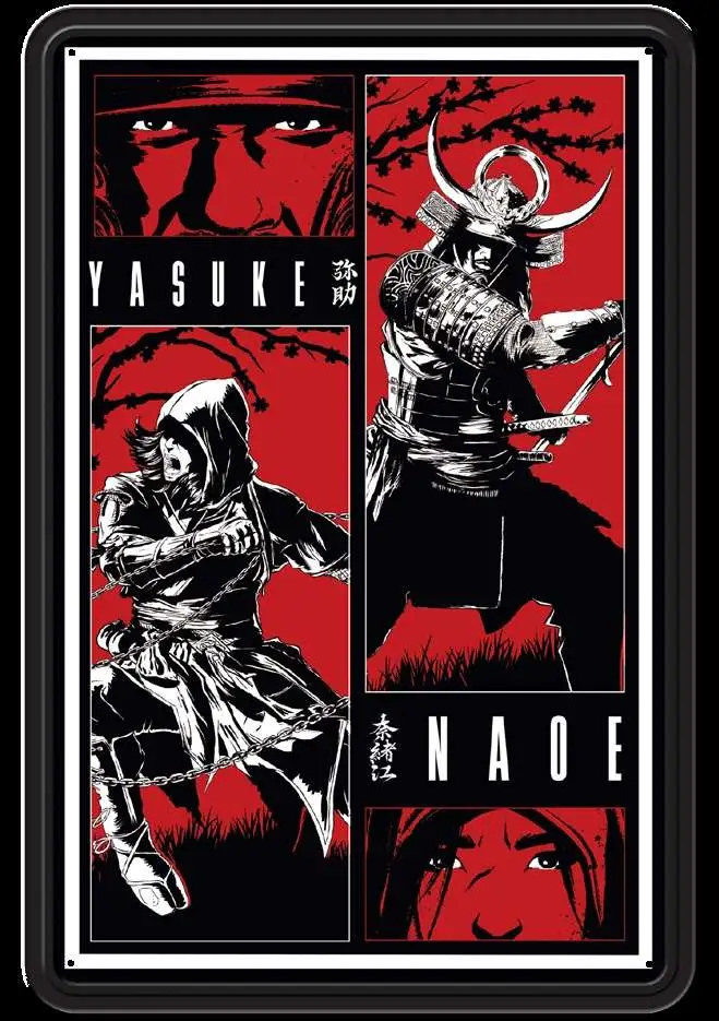 assassins creed shadowsmetal sign manga