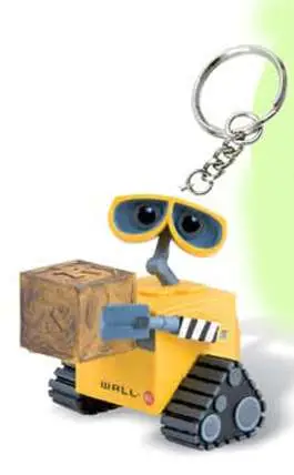 wall-e pvc keychain