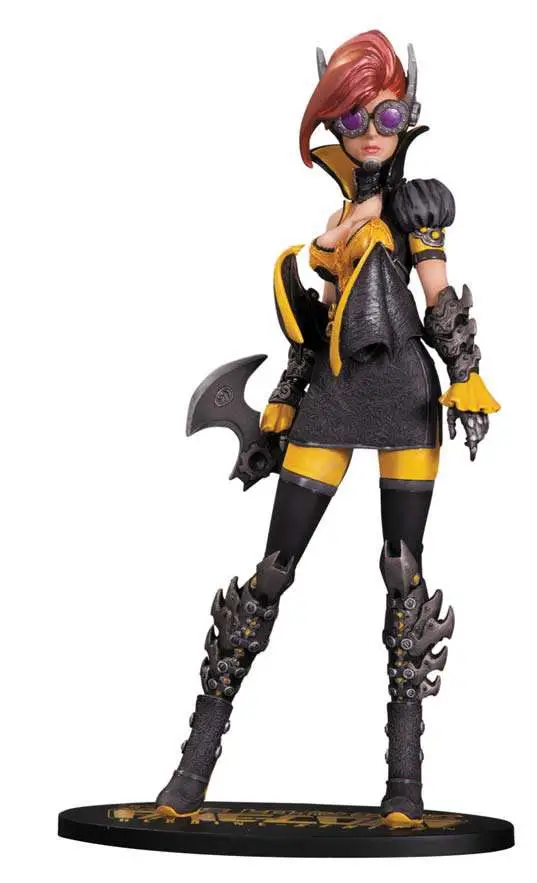 ame comi steampunk batgirl pvc figure