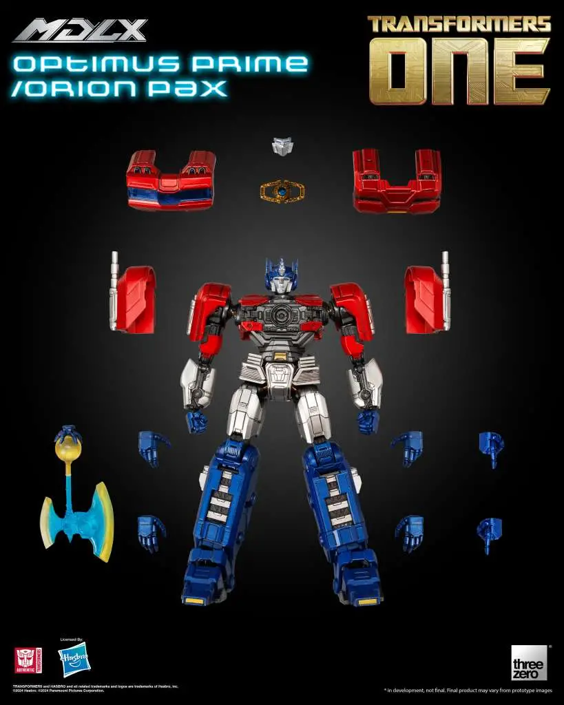 tranformers one mdlx optimus prime orion pax