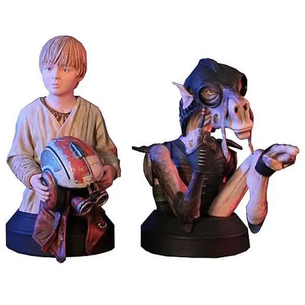 sw sebulba & anakin 2-pack mini bust