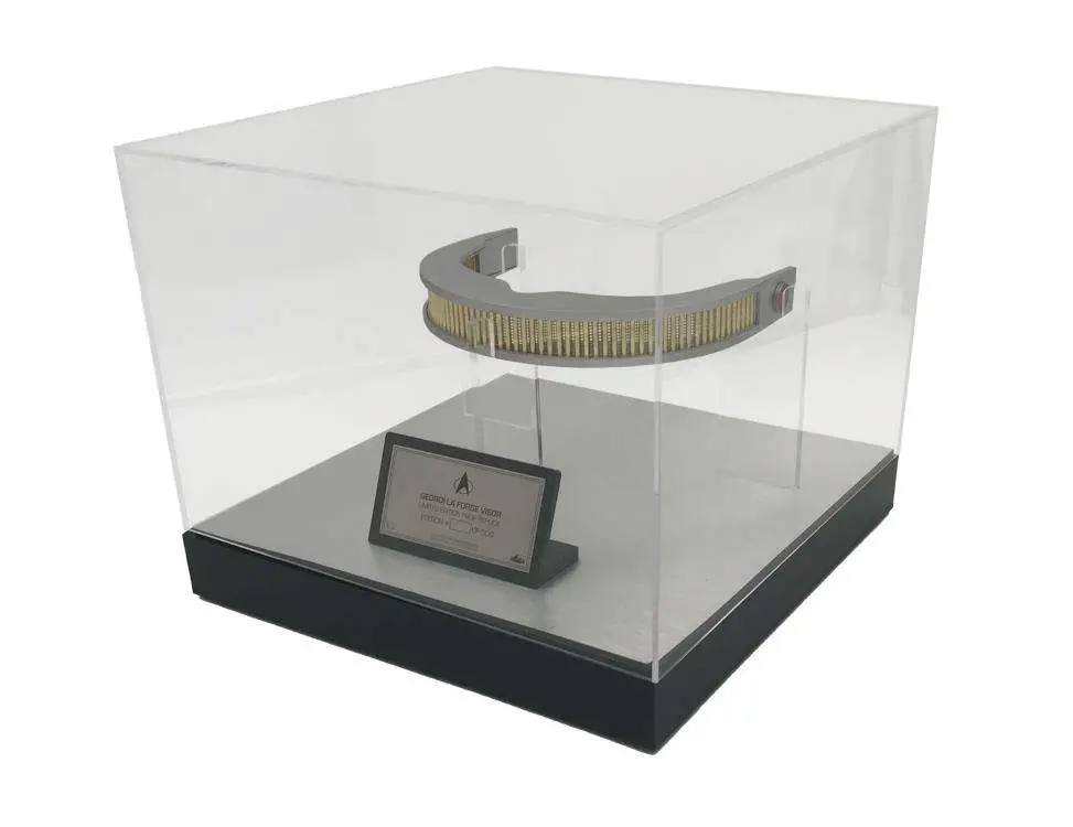star trek la forge visor ltd ed prop replica