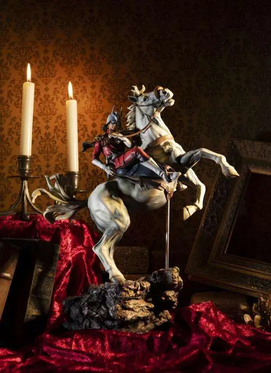 ggg-dx ms gundam  char aznable encounters statue