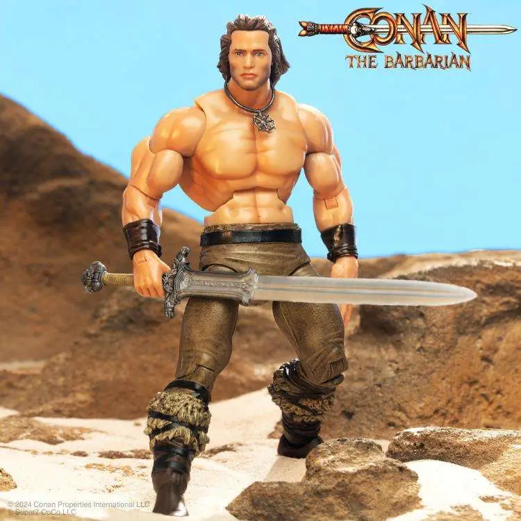conan the barbarian iconic pose deluxe figure