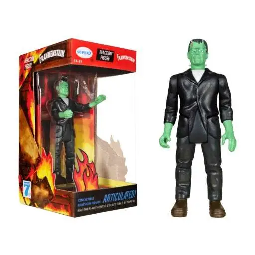 universal monsters reaction frankenstein (fire box)