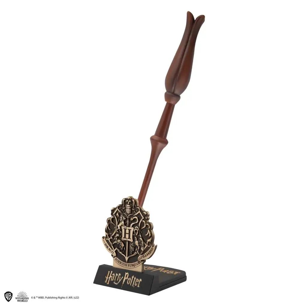harry potter luna wand pen in stand