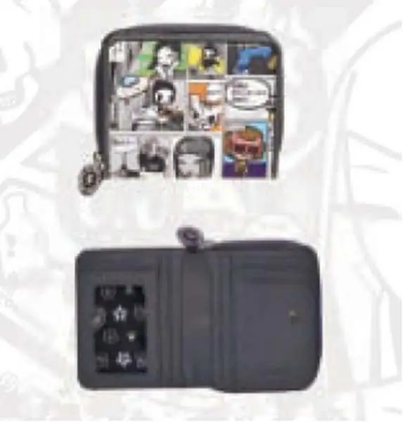 continental small flap wallet