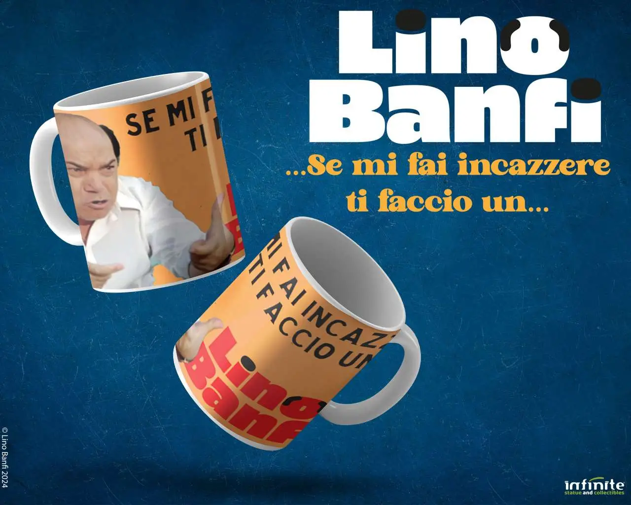 lino banfi se mi fai incazzere mug