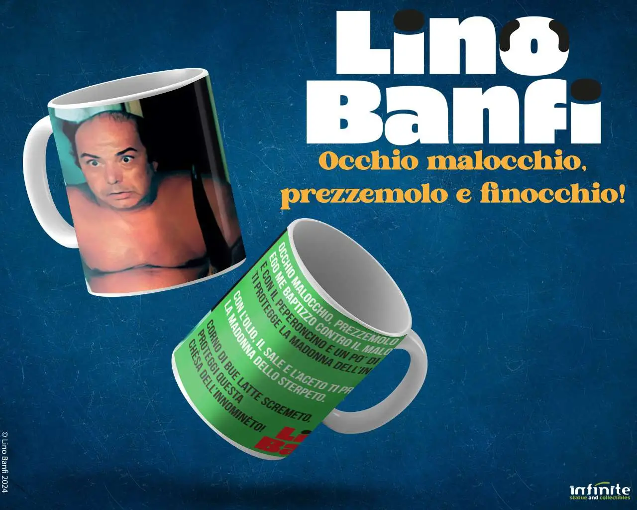 lino banfi occhio malocchio mug