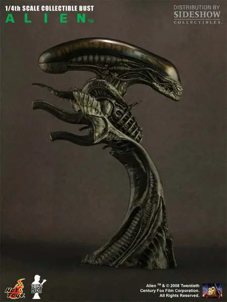 alien 1/4 scale bust