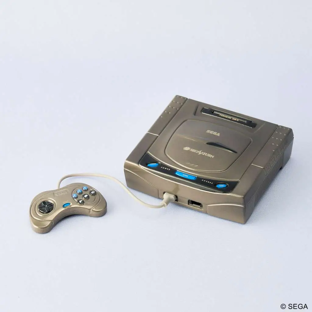 sega hardware series sega saturn bring arts gallery replica