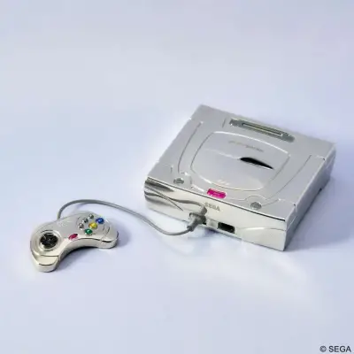 Sega Hardware Sega Saturn White Bring Arts Gallery Replica