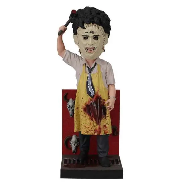 leatherface killing mask bobble head