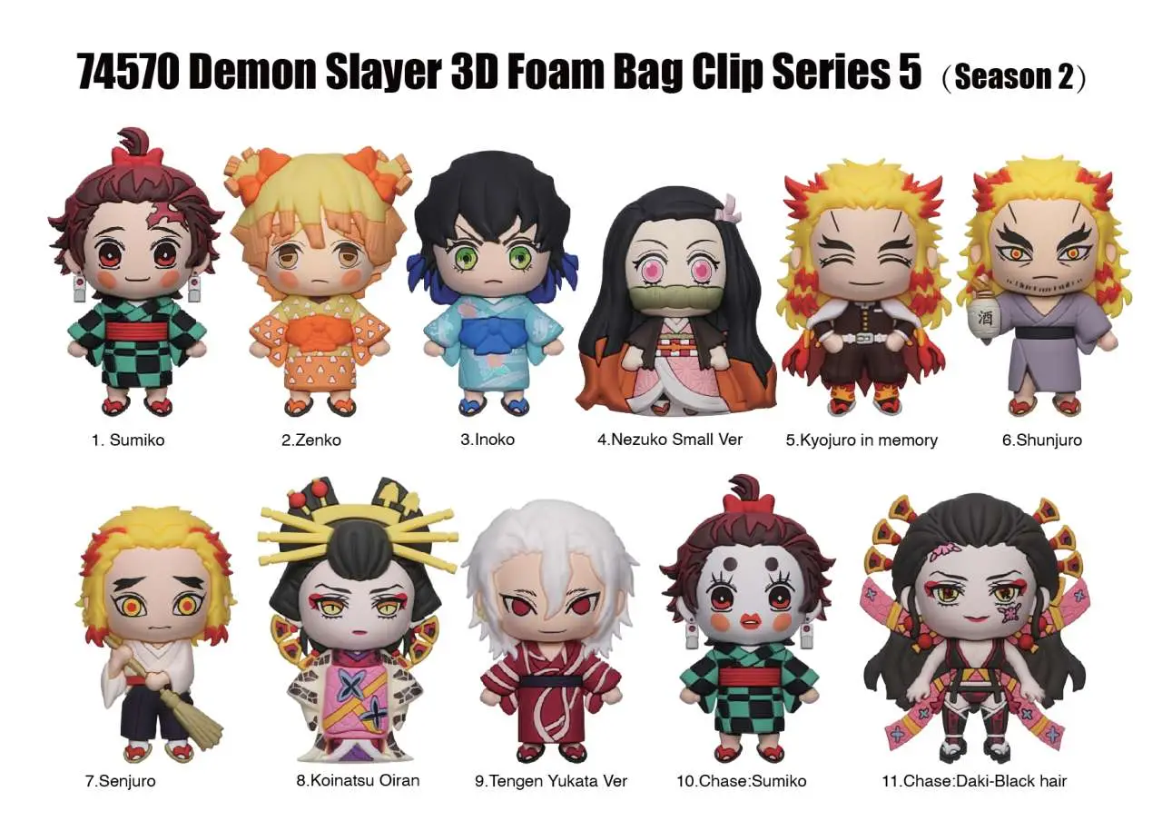 demon slayer season 2 s5 bag clip blind box display (24)