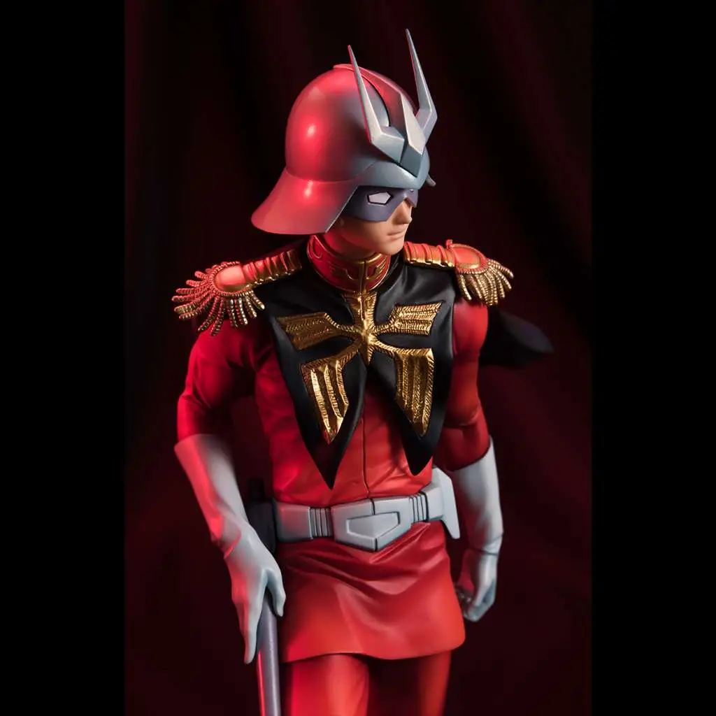 mobile suit gundam ggg series char aznablel statue rerun