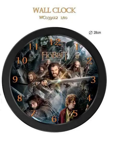 hobbit wall clock
