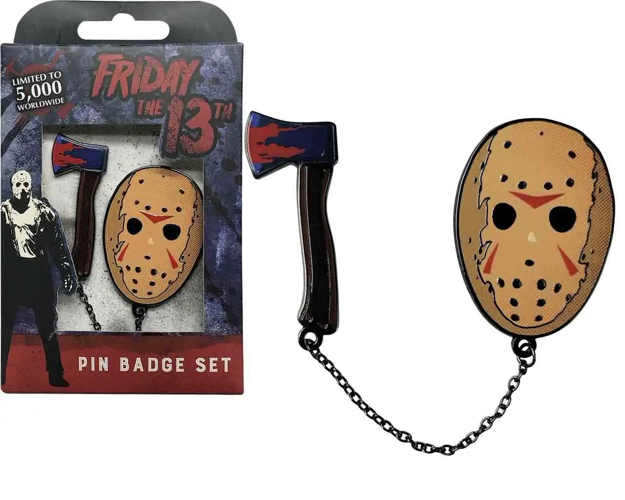 friday 13th - pin badge set