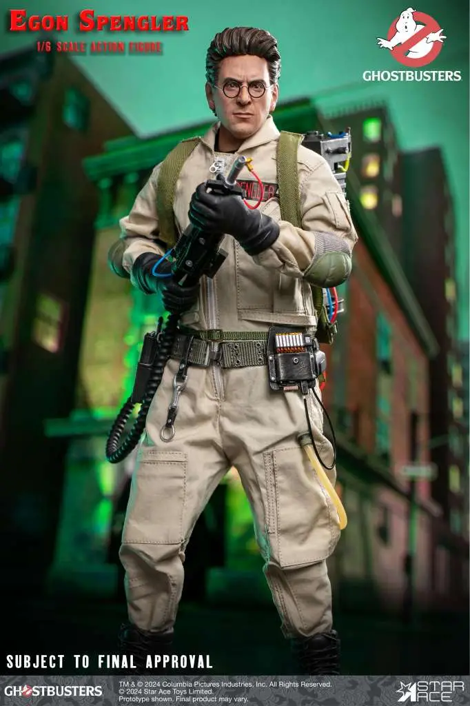 ghostbusters egon spengler 1/6 figure