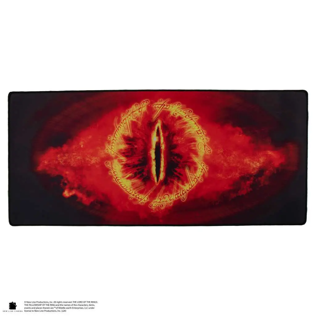 lord of the rings sauron's eye desk mat