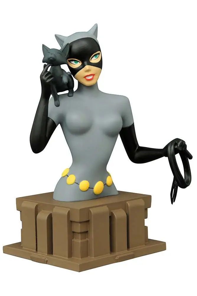 batman anim catwoman bust