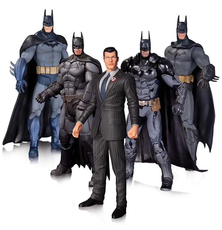 arkham batman action figure 5 pack