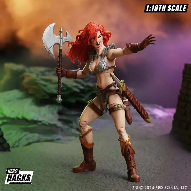 red sonja hero h.a.c.k.s action figure