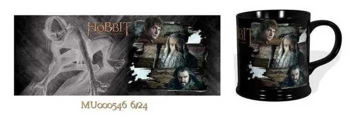 hobbit mug relief gollum