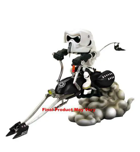 sw speederbike kustomz statue