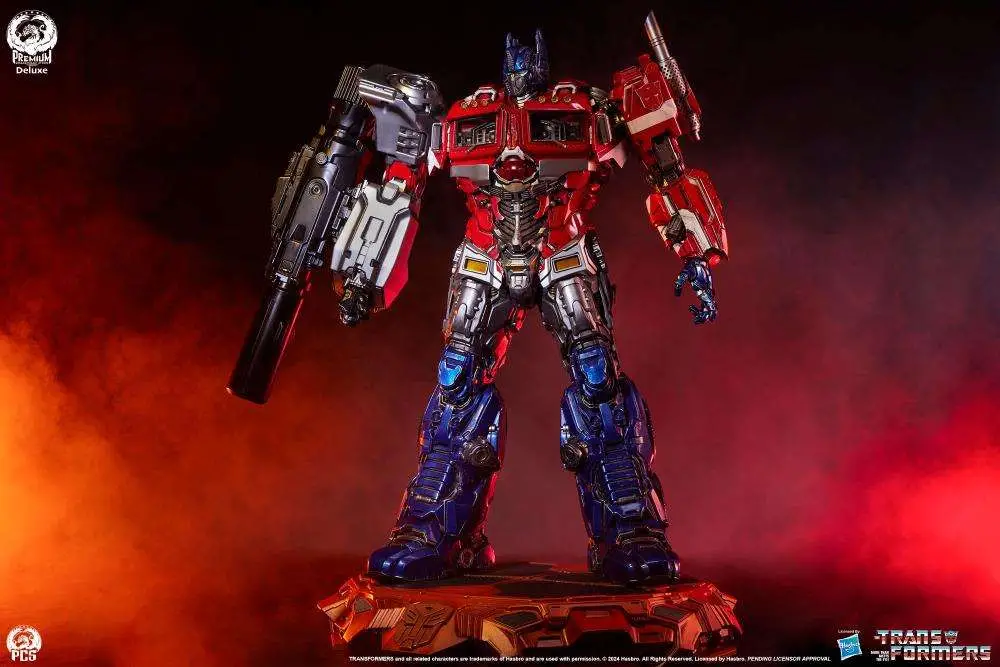 transformers optimus prime museum scale statue deluxe edition
