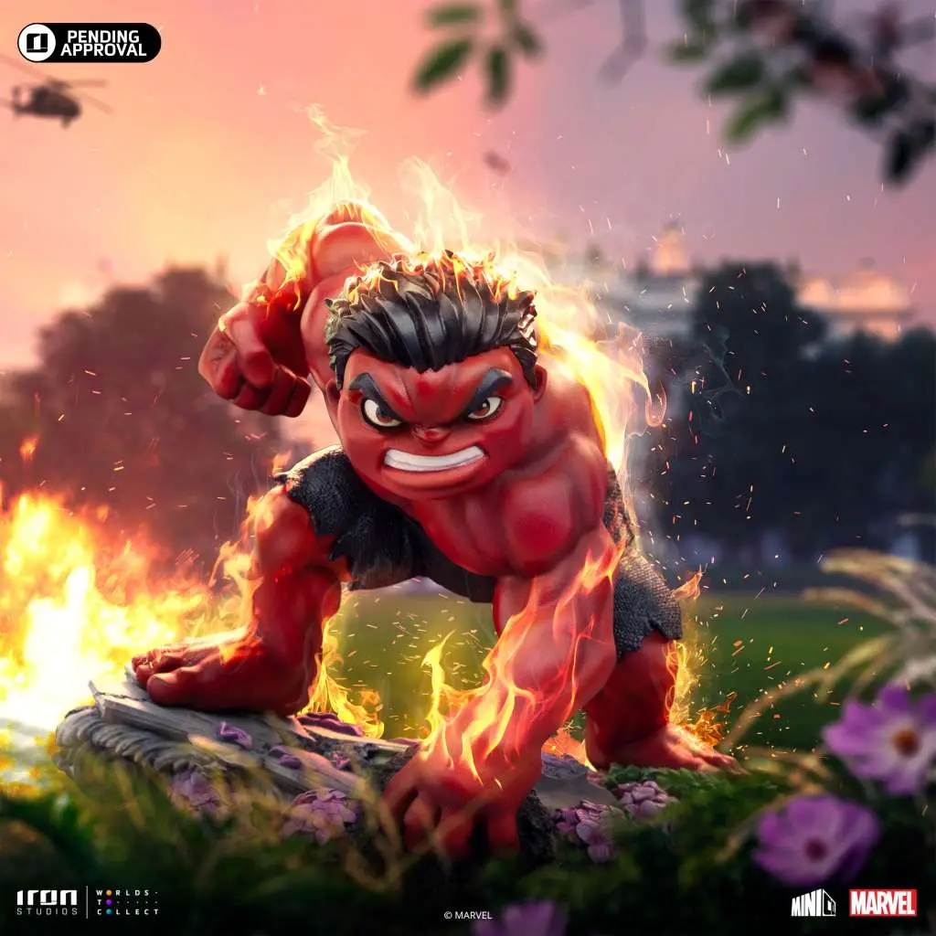 captain america 4 red hulk minico