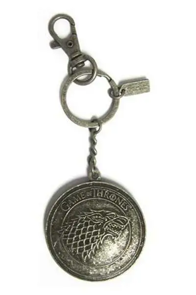 game of thrones stark shield keychain