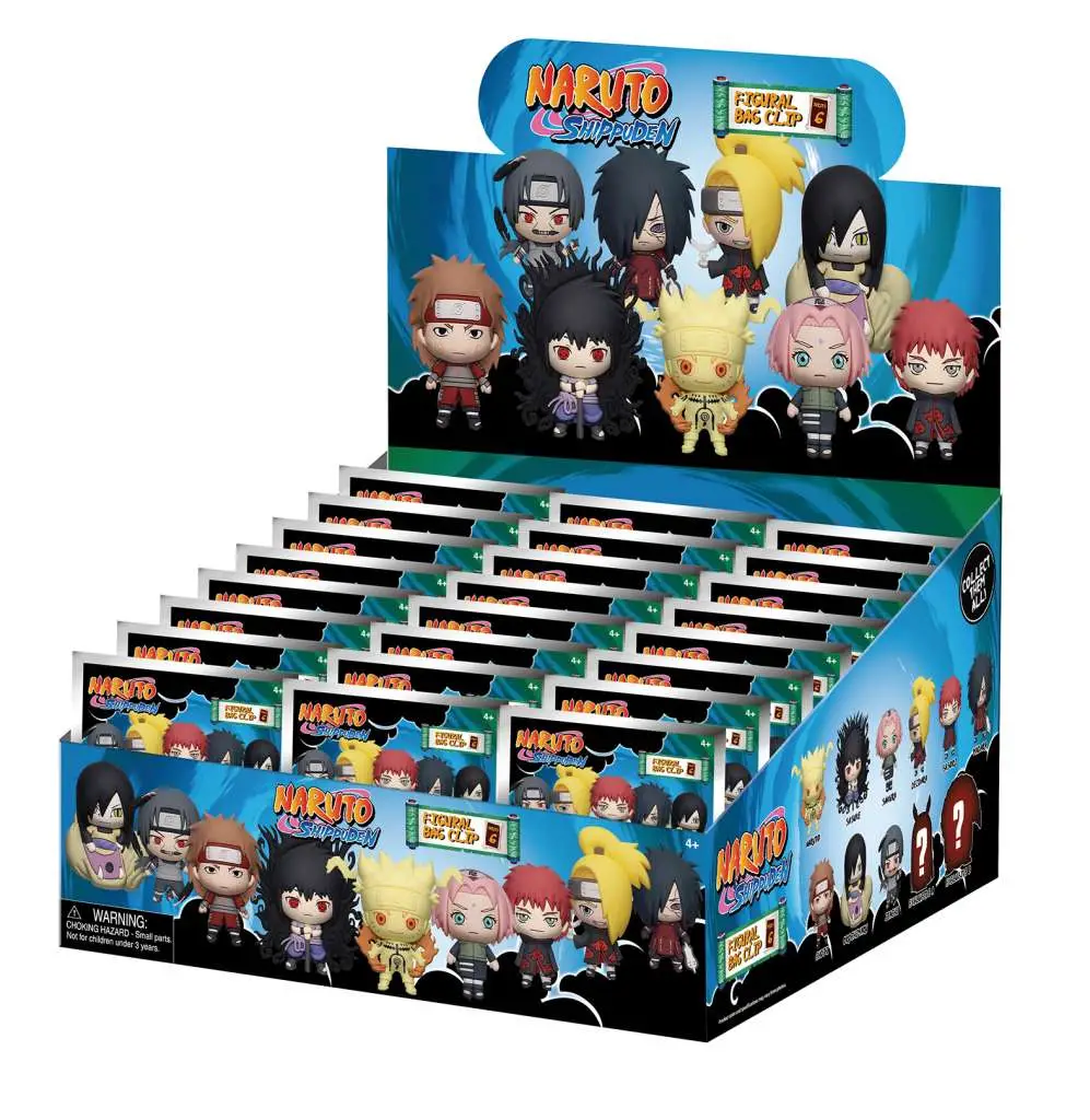 naruto s6 bag clip blind box display(24)