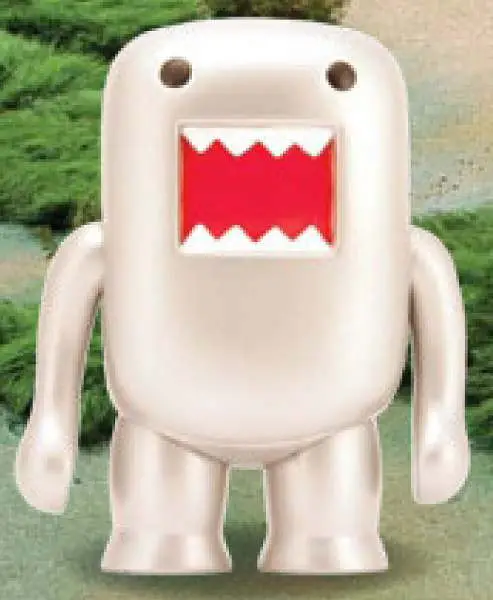 domo 4" metallic silver vinyl figure