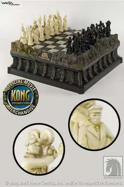 king kong kong deluxe collector chess