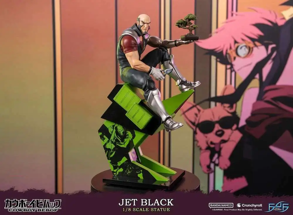 cowboy bebop jet black 1/8 resin statue