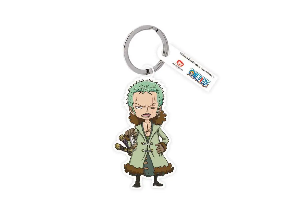 one piece roronoa zoro key ring