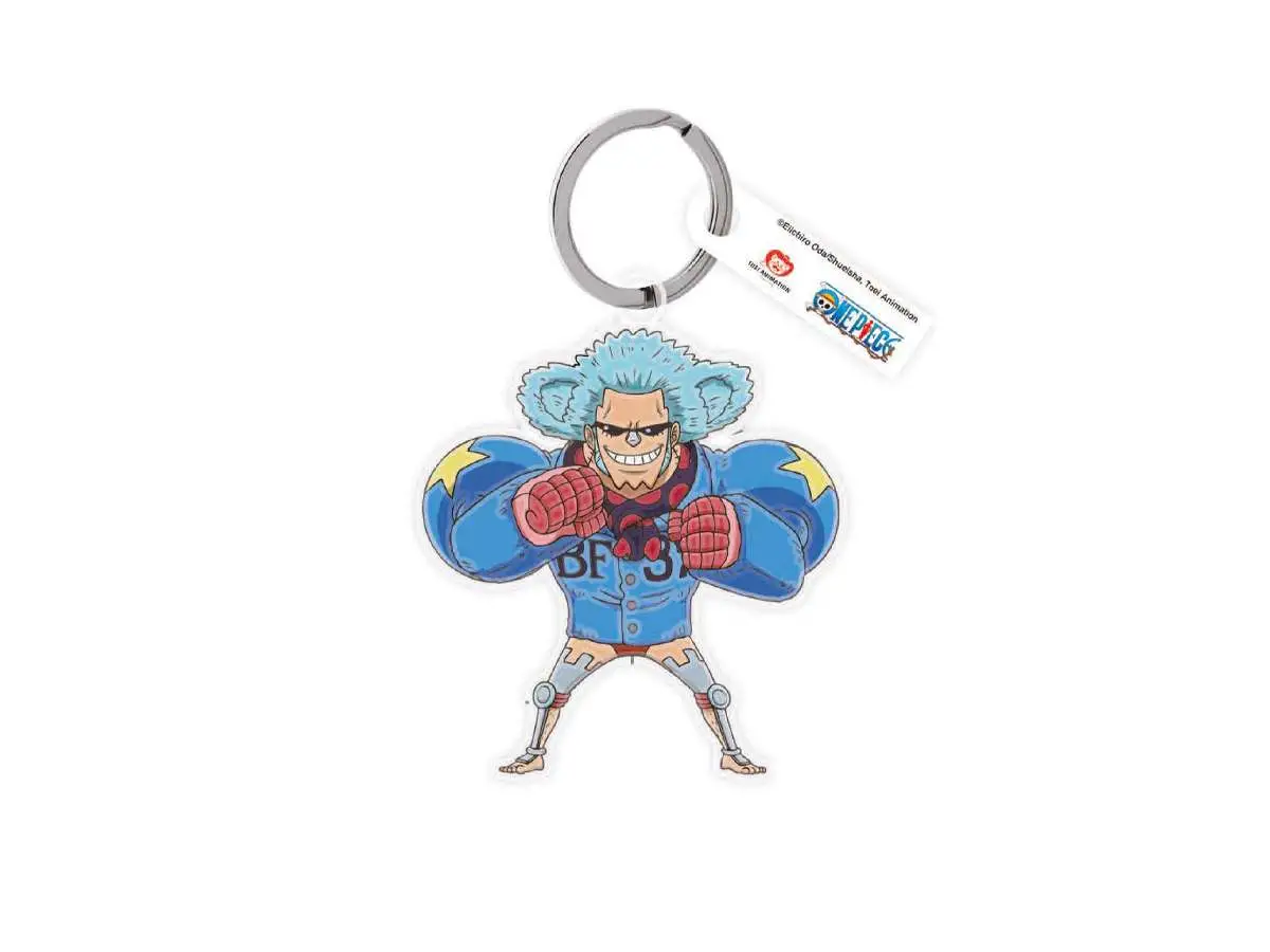 one piece franky key ring