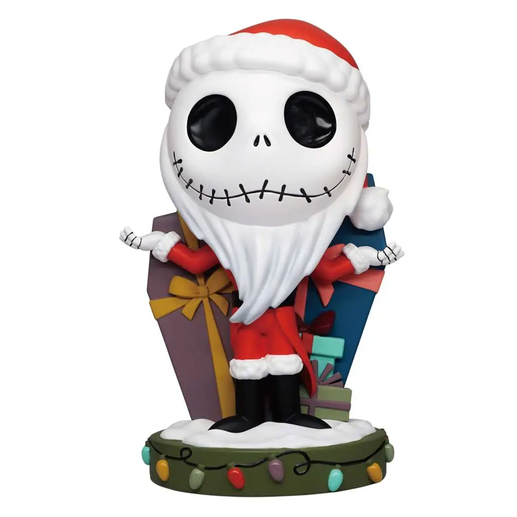 nightmare before christmas santa jack figural bank