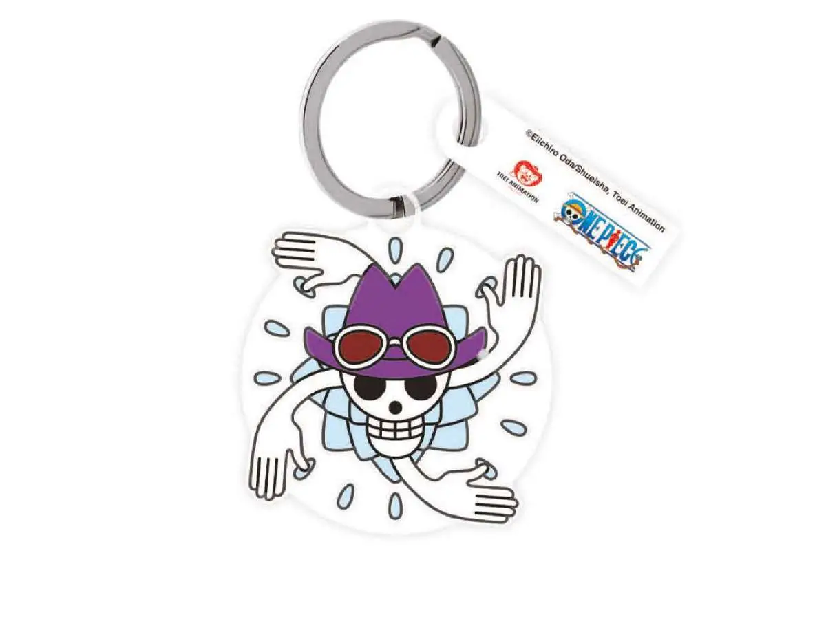 one piece nico robin log key ring